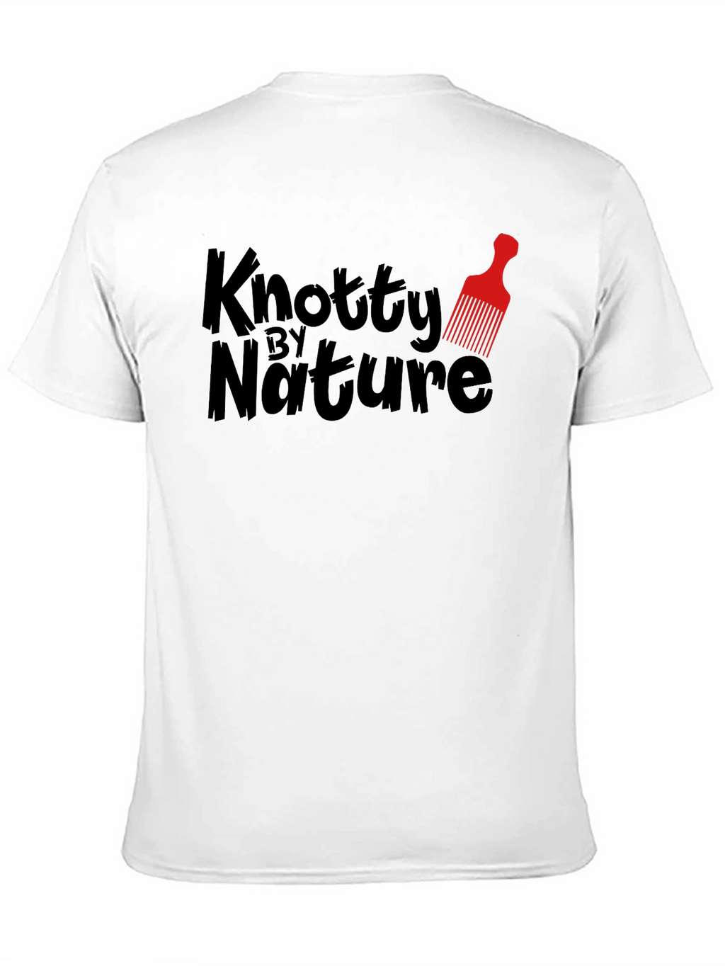 Knotty By Nature Black Graphic Tee