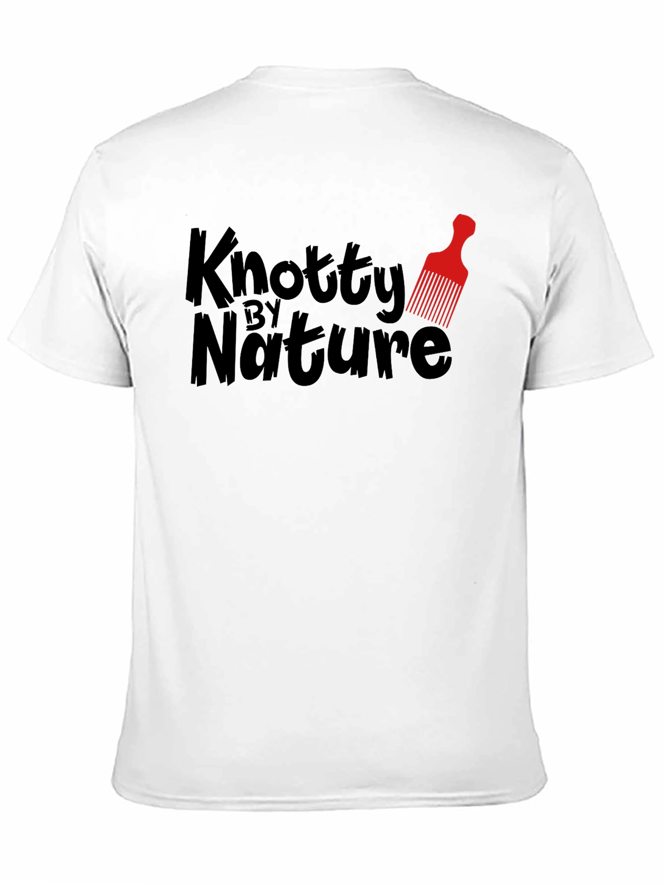 Knotty By Nature Black Graphic Tee
