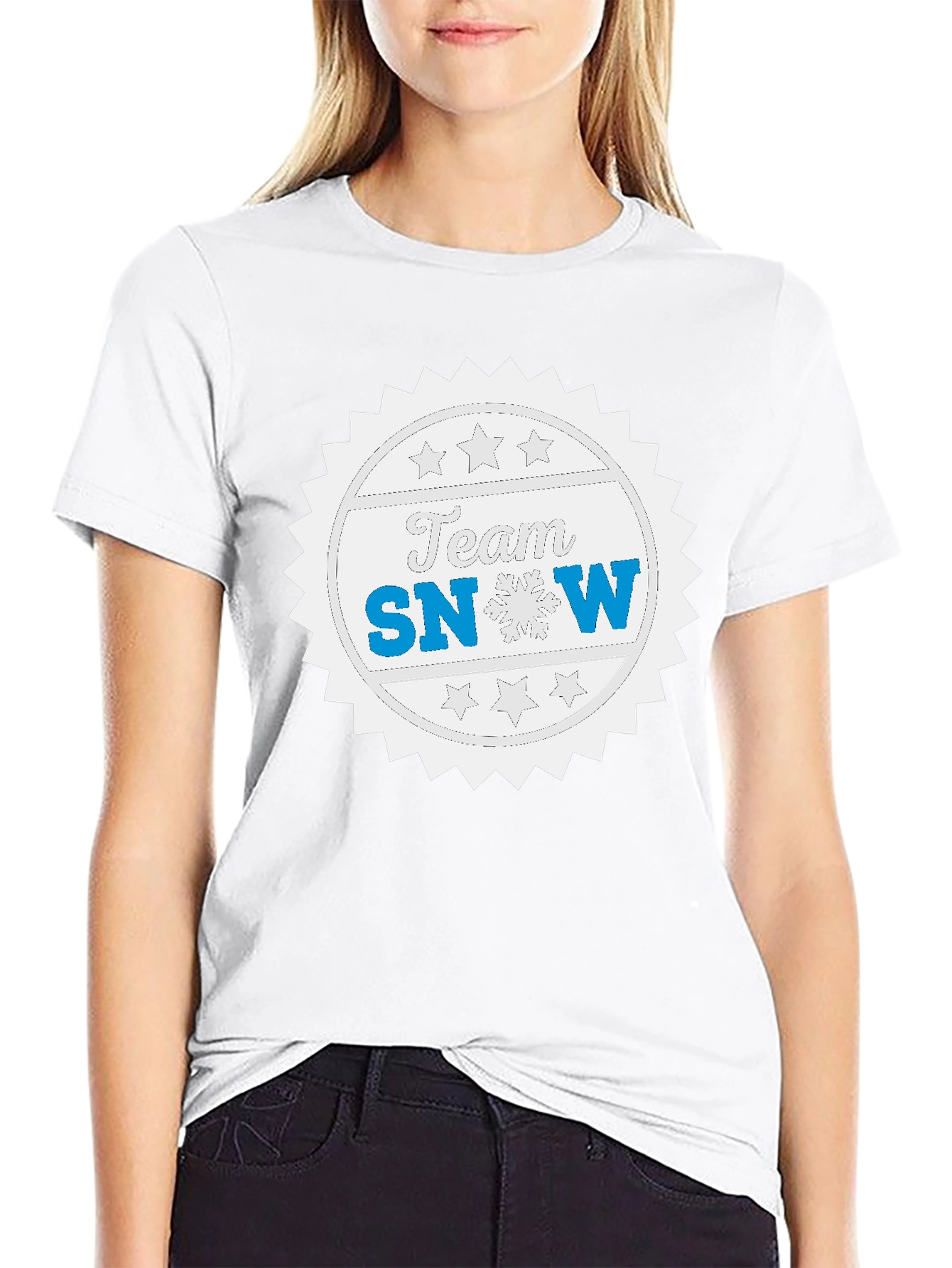 Team Snow Graphic Tee - Black T-Shirt