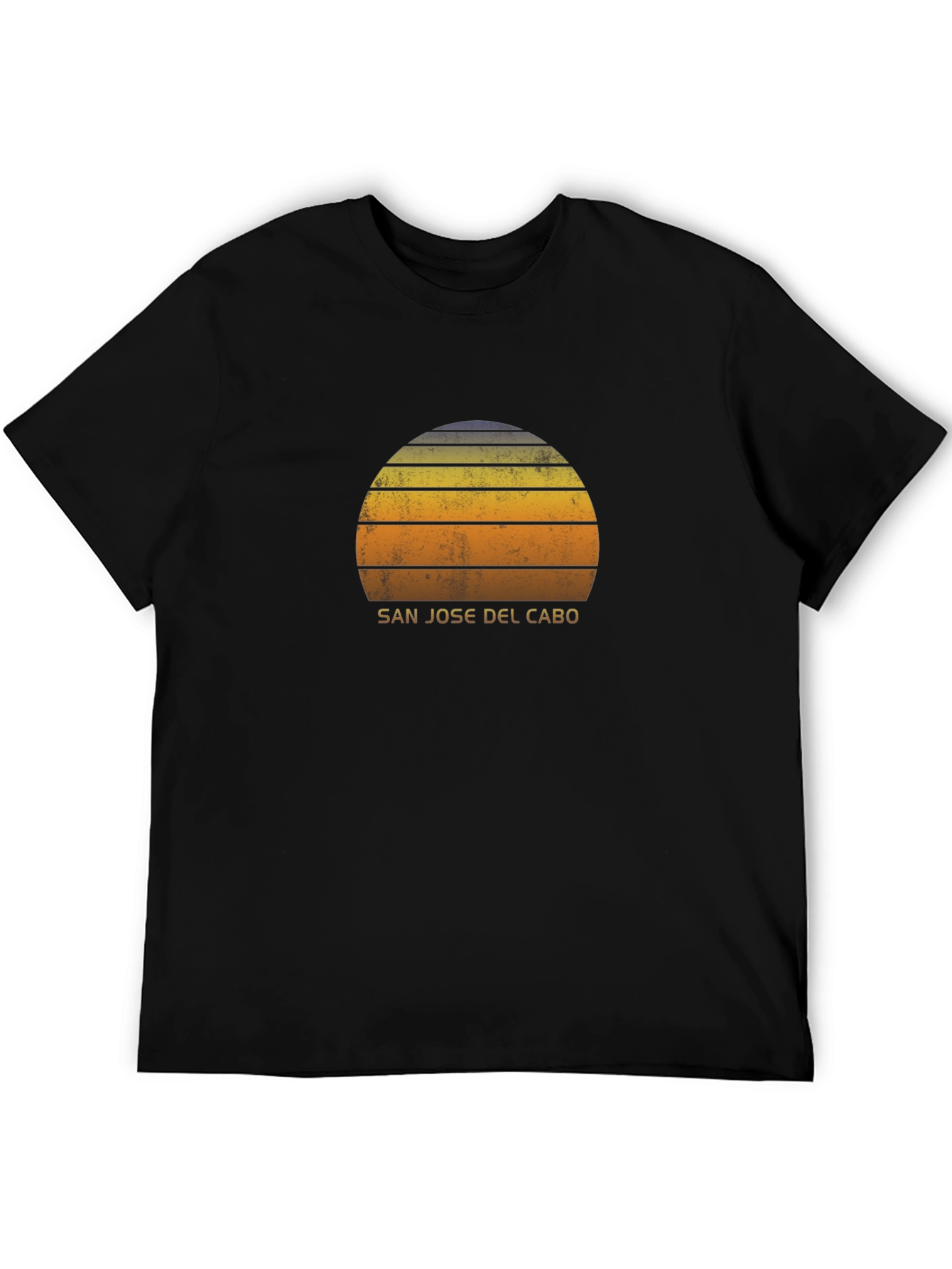 San Jose Del Cabo Sunset Graphic Tee - Black