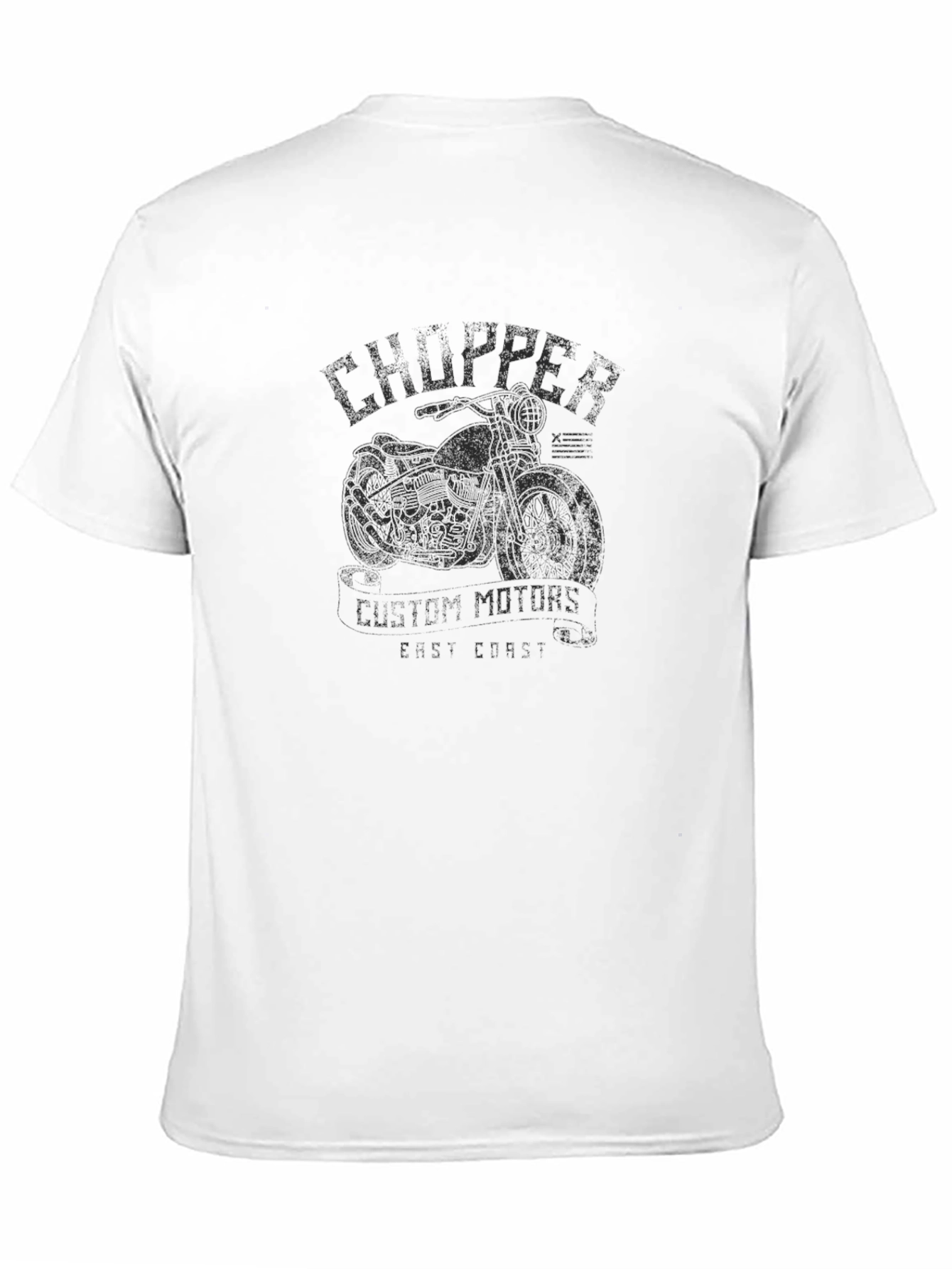 Chopper Motorcycle Graphic T-Shirt - Classic Motors Tee