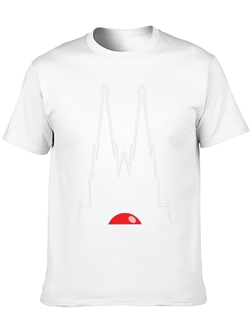 Sagrada Familia Barcelona Graphic Tee