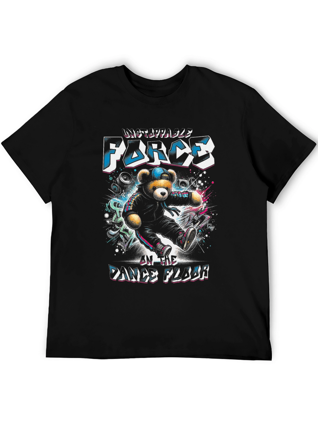 Unstoppable Force Dance Floor Graphic Tee