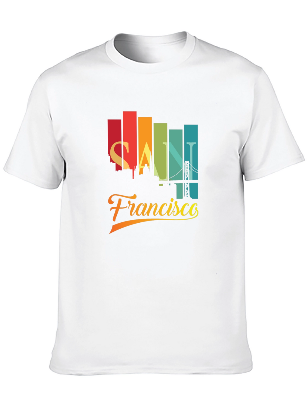 San Francisco Skyline Graphic T-Shirt