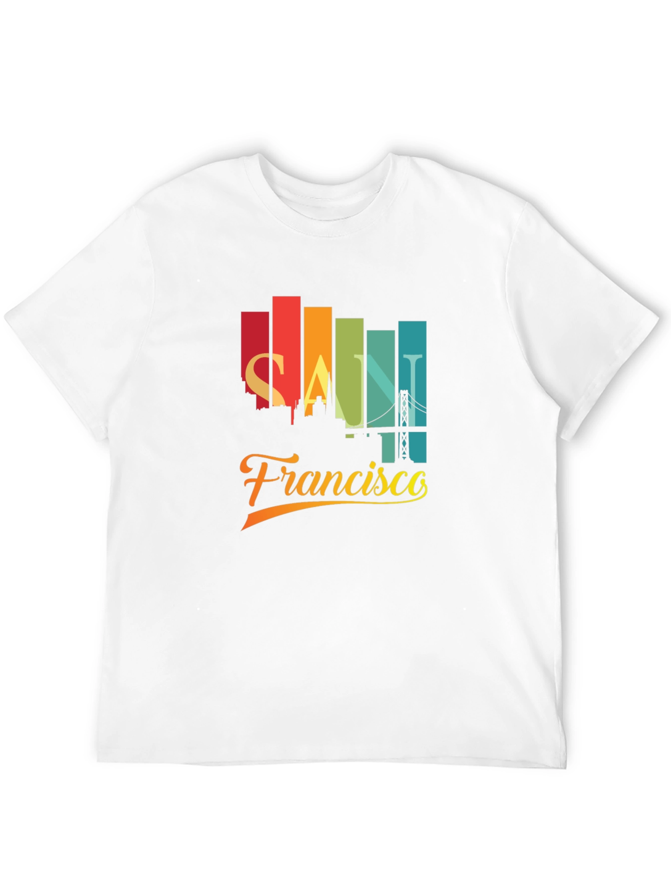 San Francisco Skyline Graphic T-Shirt