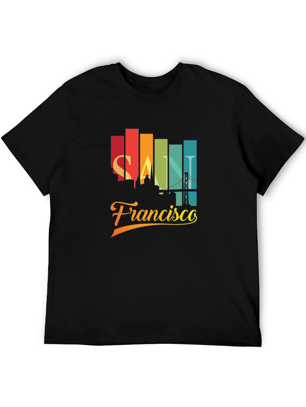 San Francisco Skyline Graphic T-Shirt