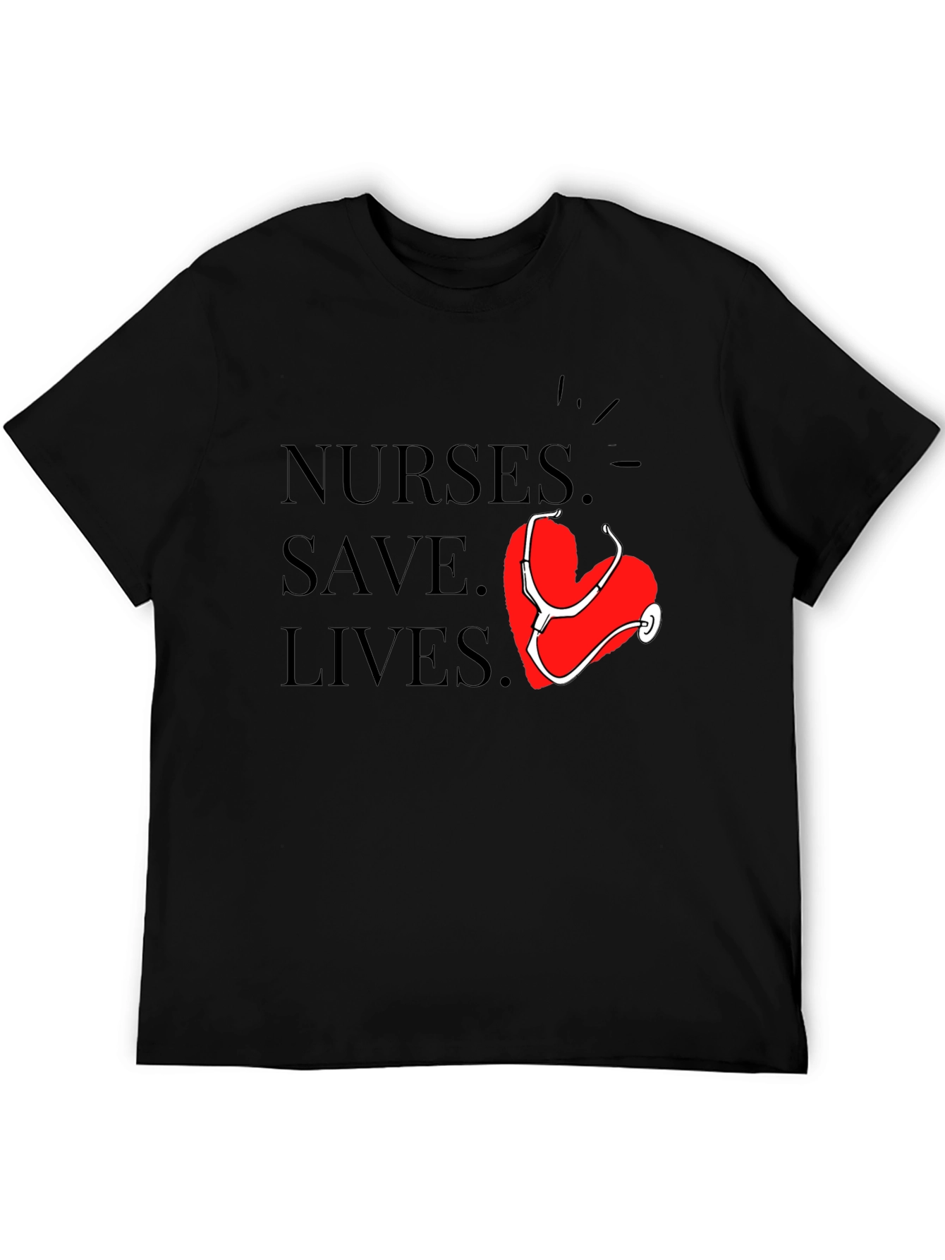 Nurses Save Lives Graphic Tee - Unisex