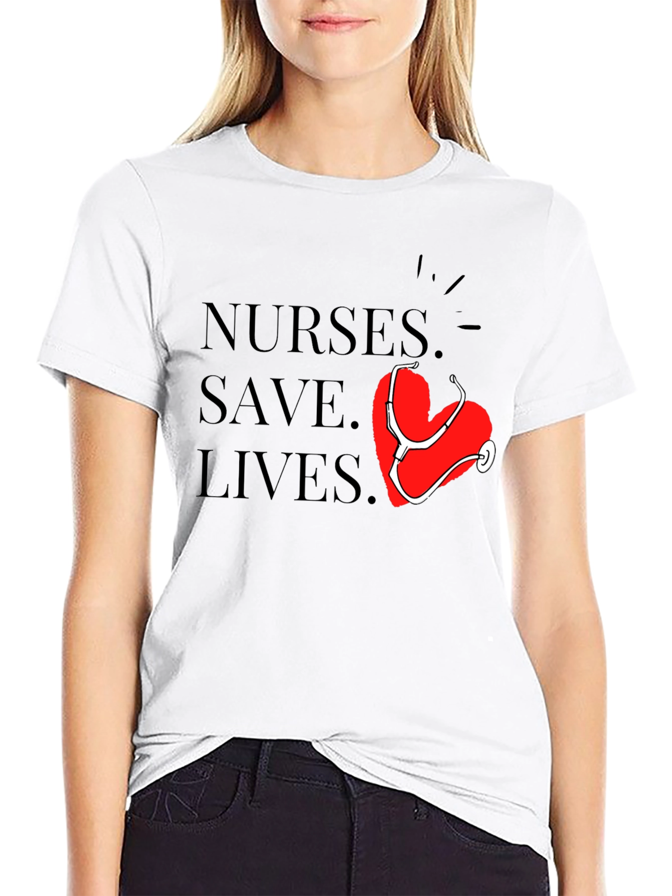 Nurses Save Lives Graphic Tee - Unisex