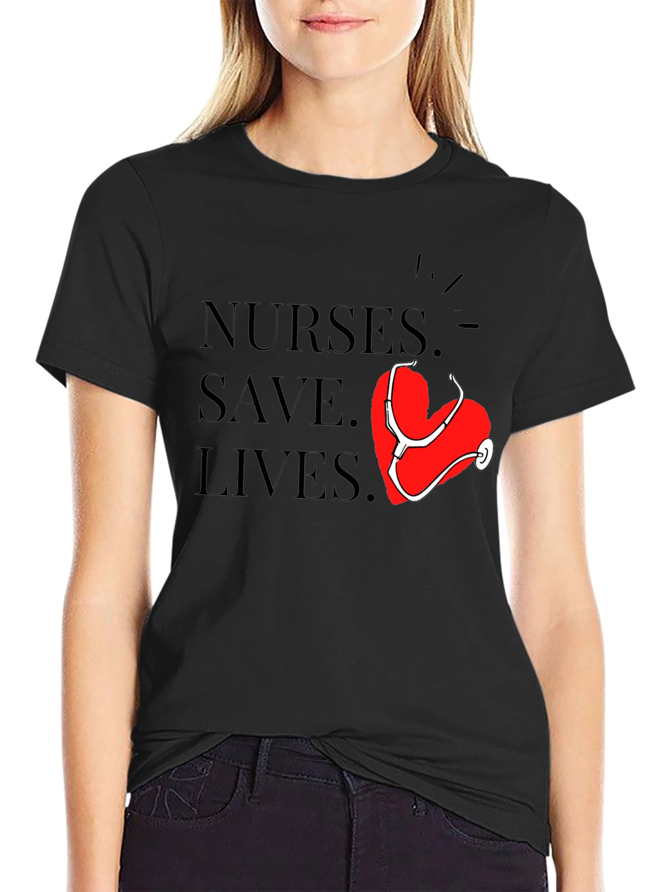 Nurses Save Lives Graphic Tee - Unisex