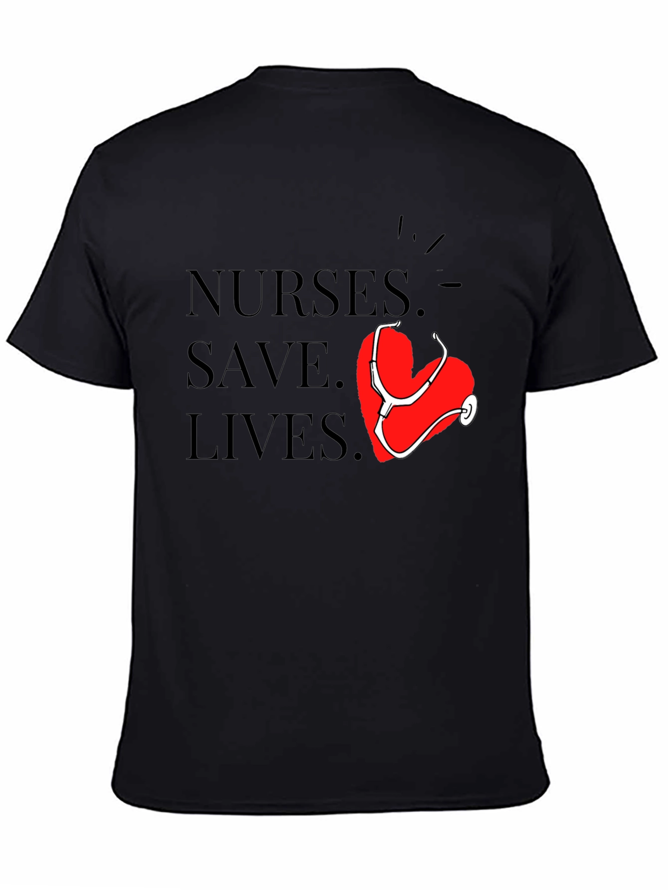Nurses Save Lives Graphic Tee - Unisex