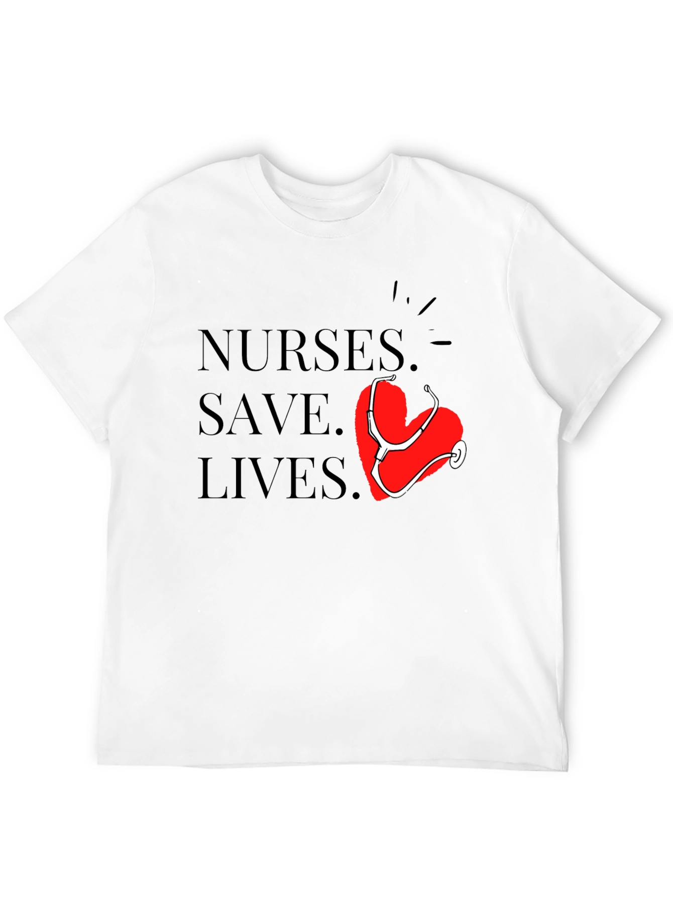 Nurses Save Lives Graphic Tee - Unisex