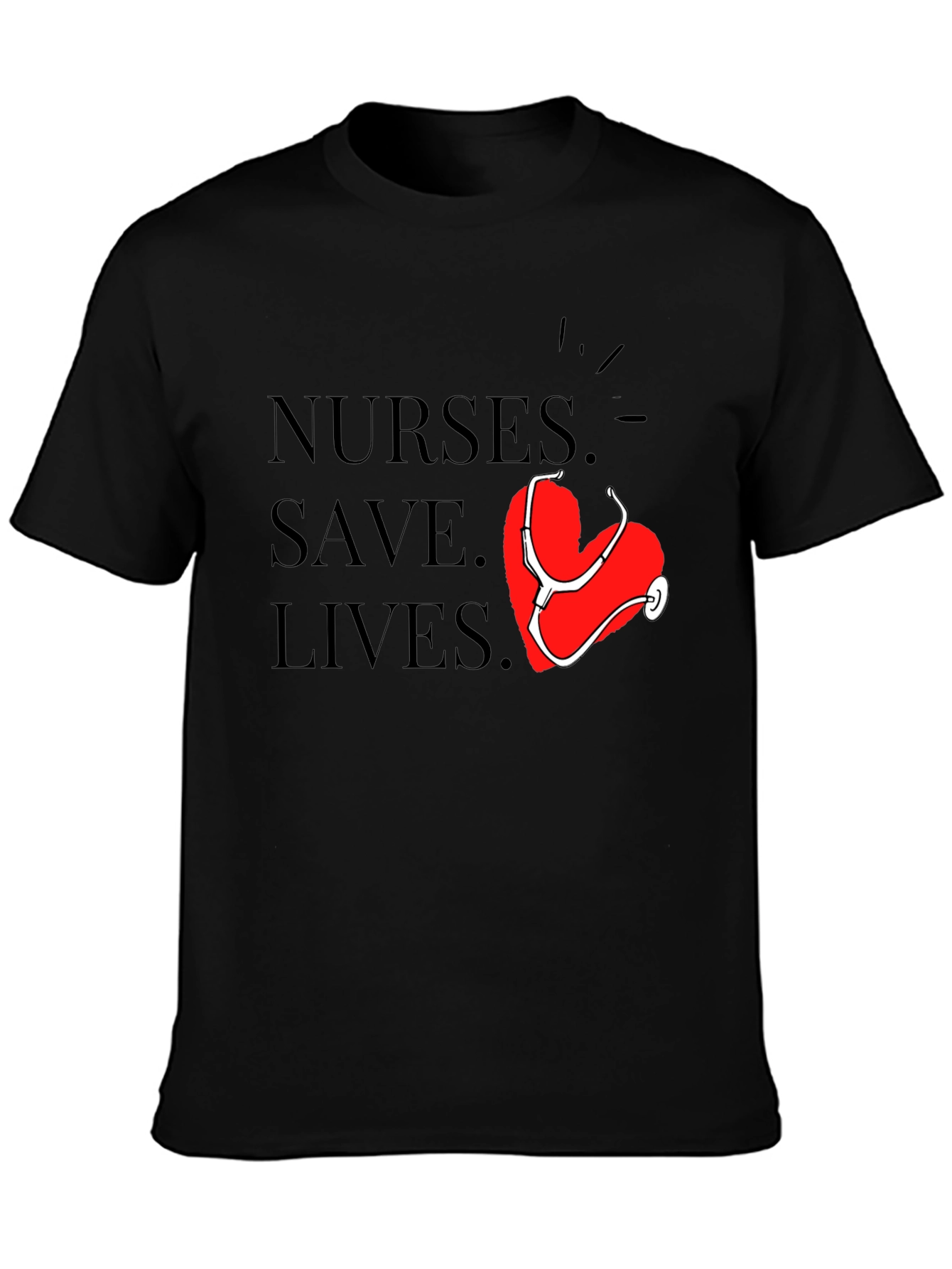 Nurses Save Lives Graphic Tee - Unisex