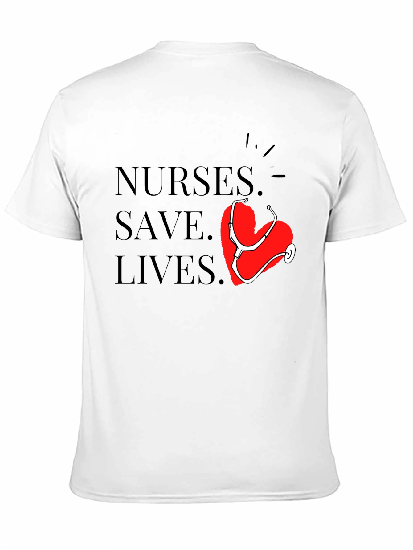 Nurses Save Lives Graphic Tee - Unisex