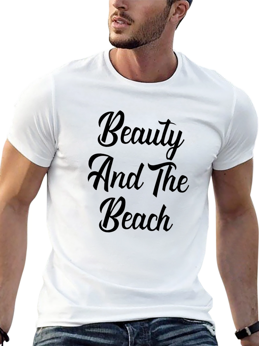 Beauty and the Beach Graphic T-Shirt