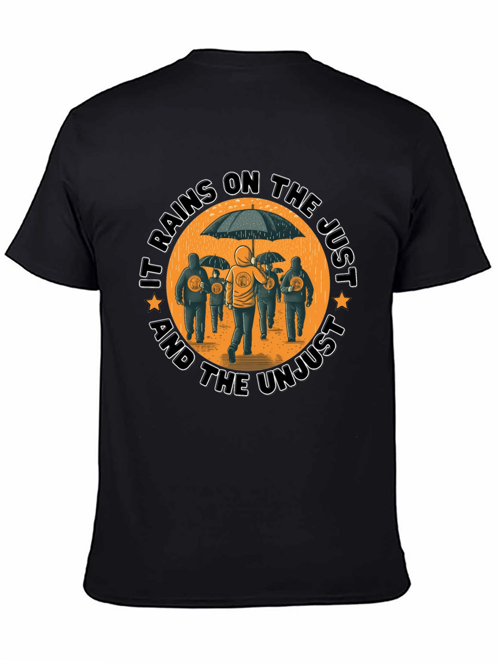 Bitcoin Rain Unisex T-Shirt