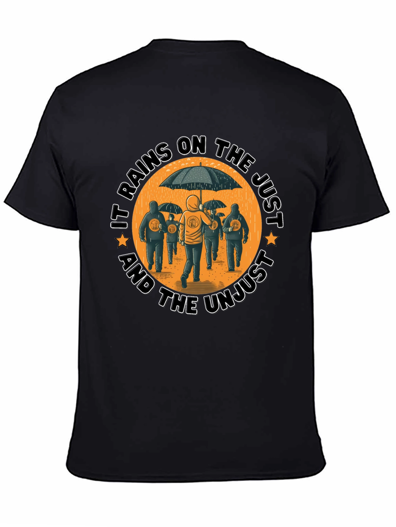 Bitcoin Rain Unisex T-Shirt
