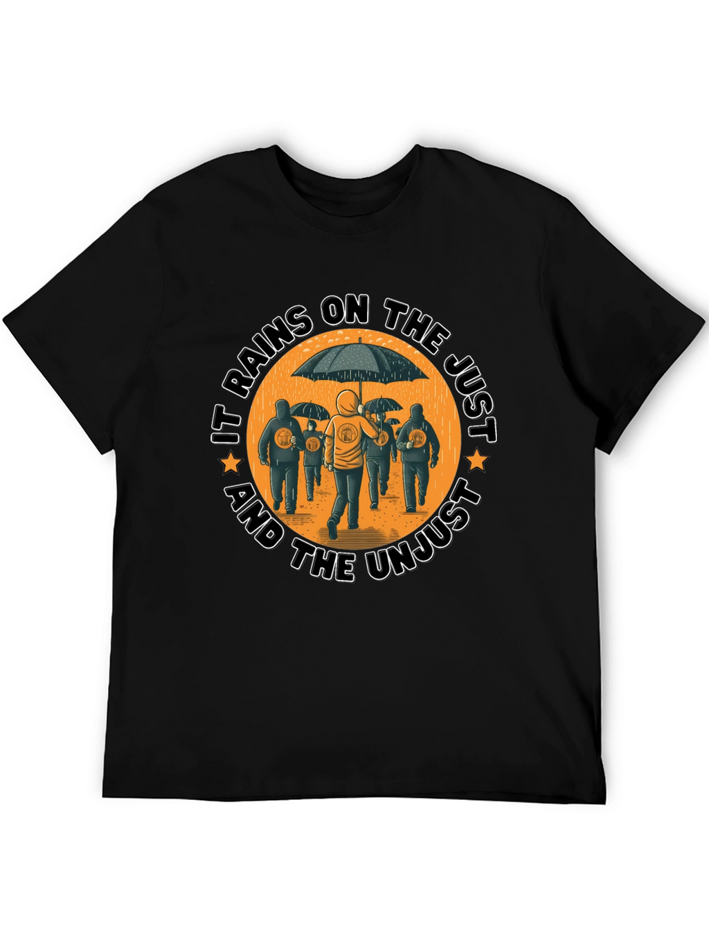 Bitcoin Rain Unisex T-Shirt