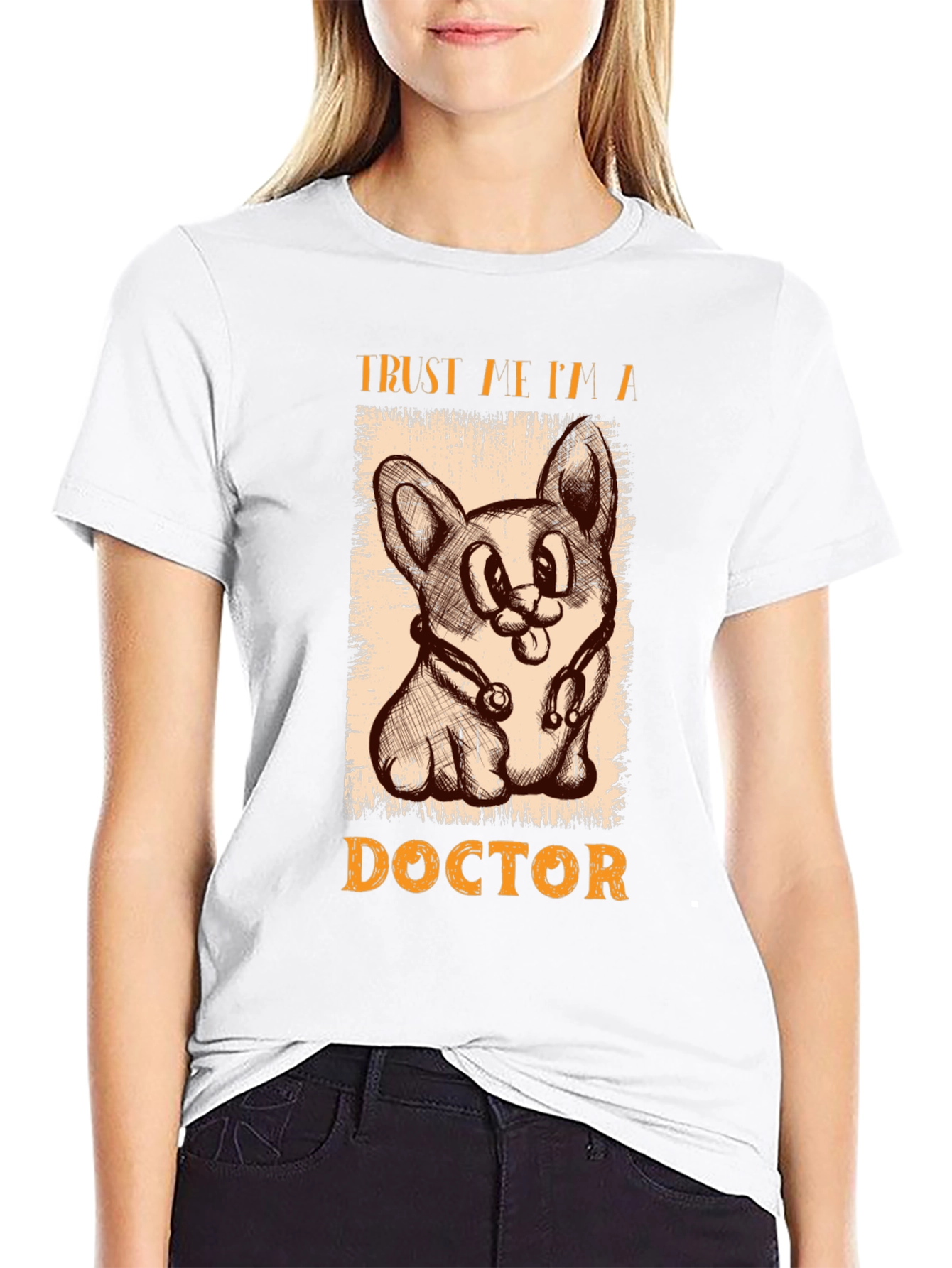 Trust Me Im A Doctor Dog T-Shirt