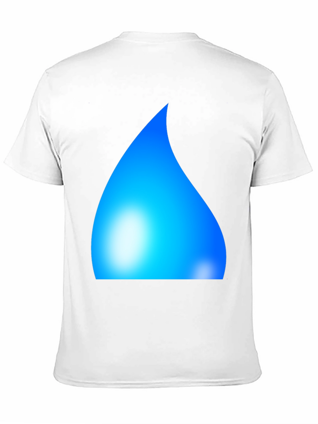 Cool Blue Graphic Tee - Soft Cotton Comfort