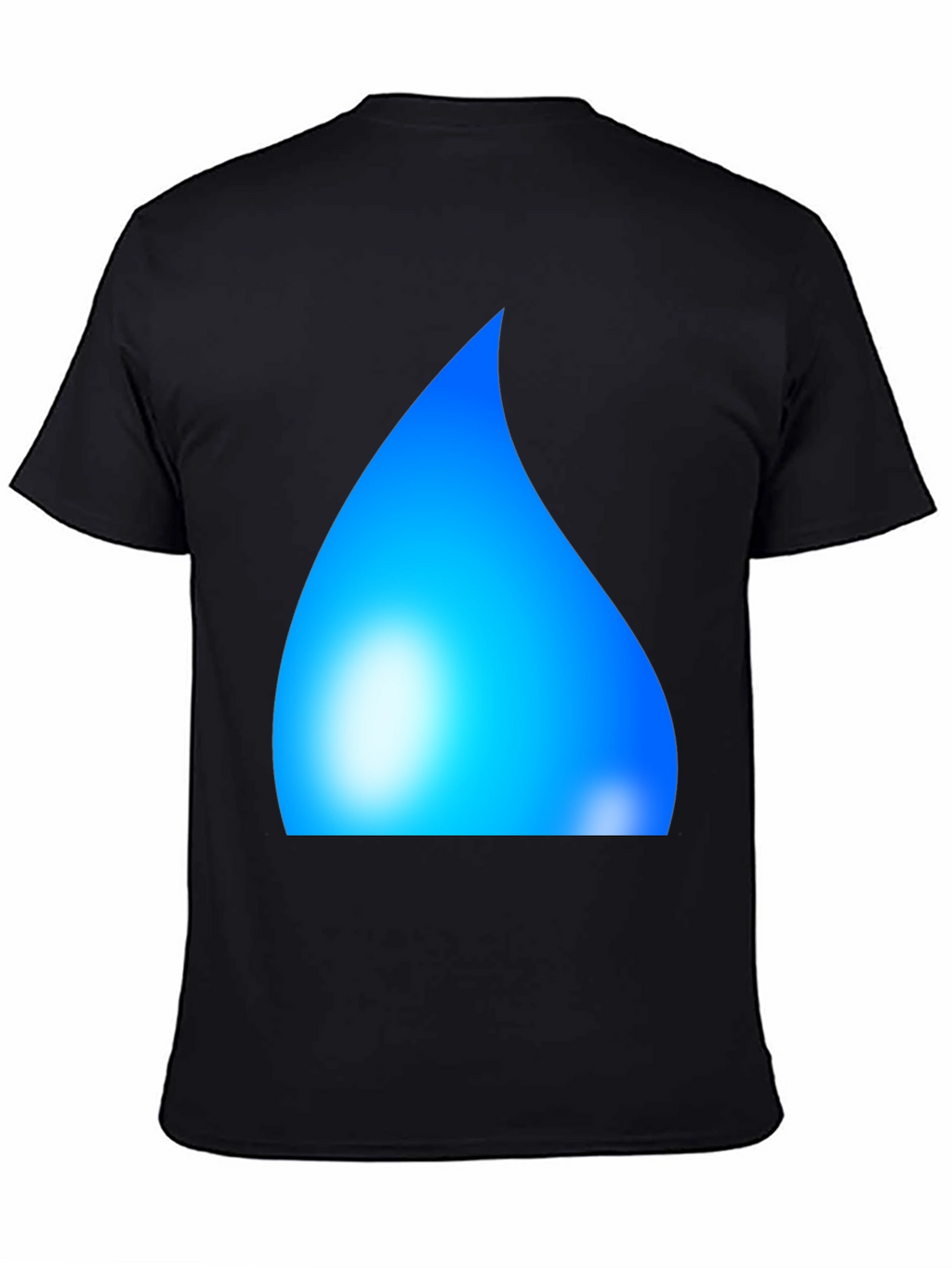 Cool Blue Graphic Tee - Soft Cotton Comfort