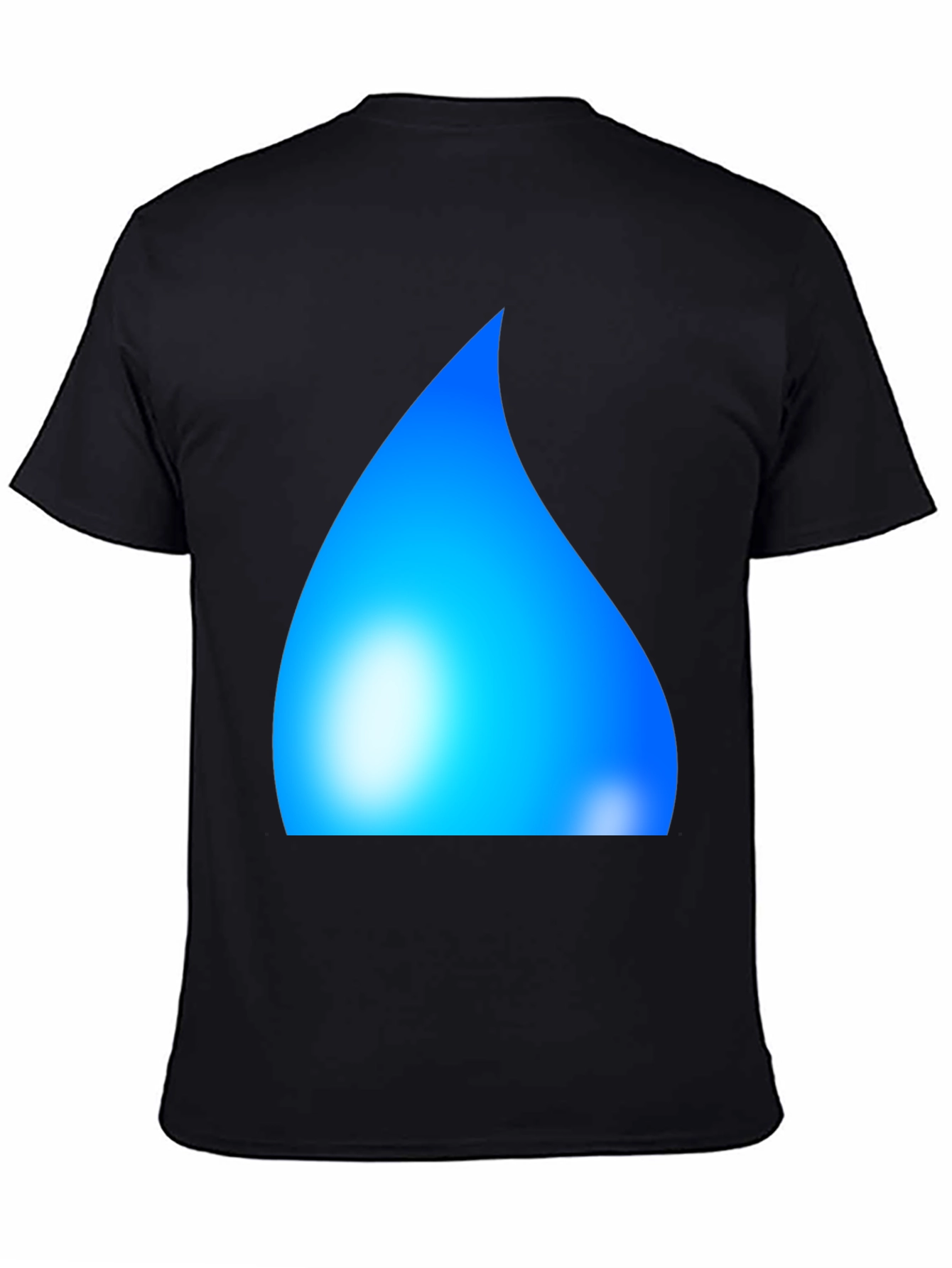 Cool Blue Graphic Tee - Soft Cotton Comfort