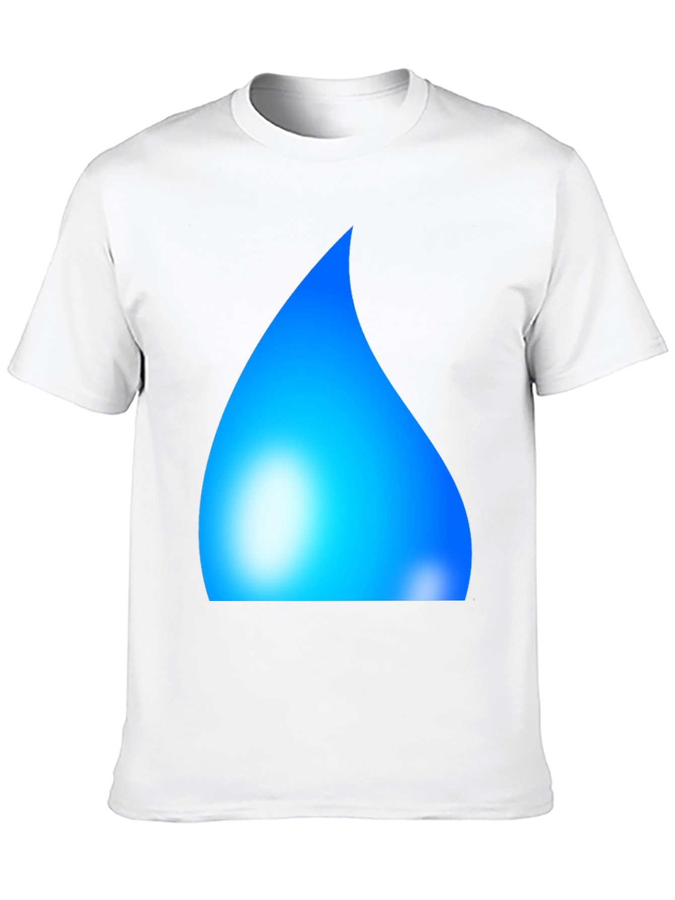 Cool Blue Graphic Tee - Soft Cotton Comfort