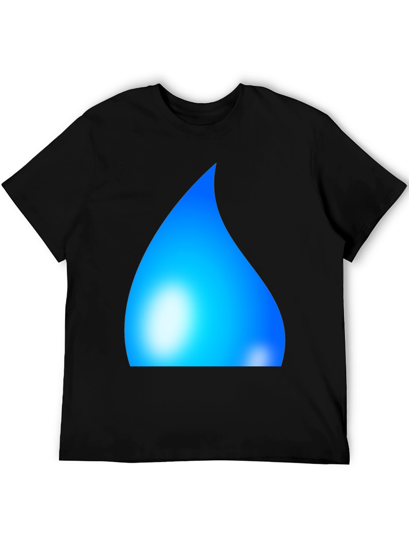 Cool Blue Graphic Tee - Soft Cotton Comfort