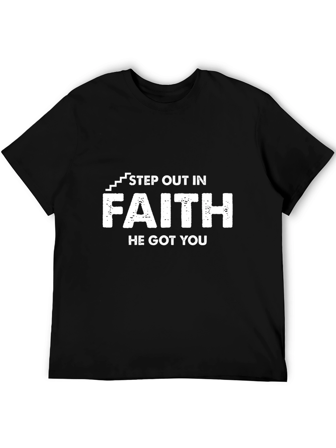 Step Out In Faith Graphic T-Shirt