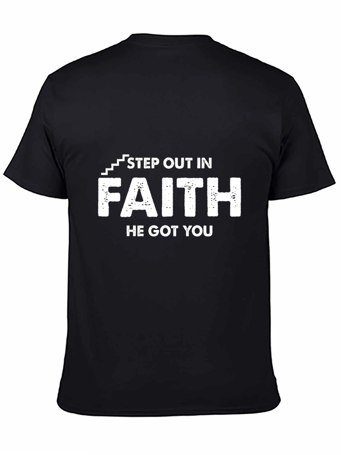 Step Out In Faith Graphic T-Shirt