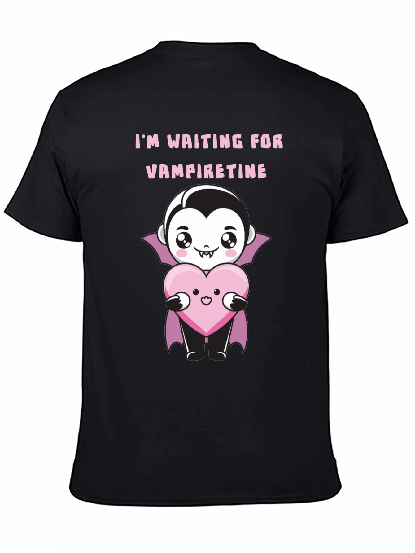 Vampire Valentine T-Shirt - Waiting for Vampiretine