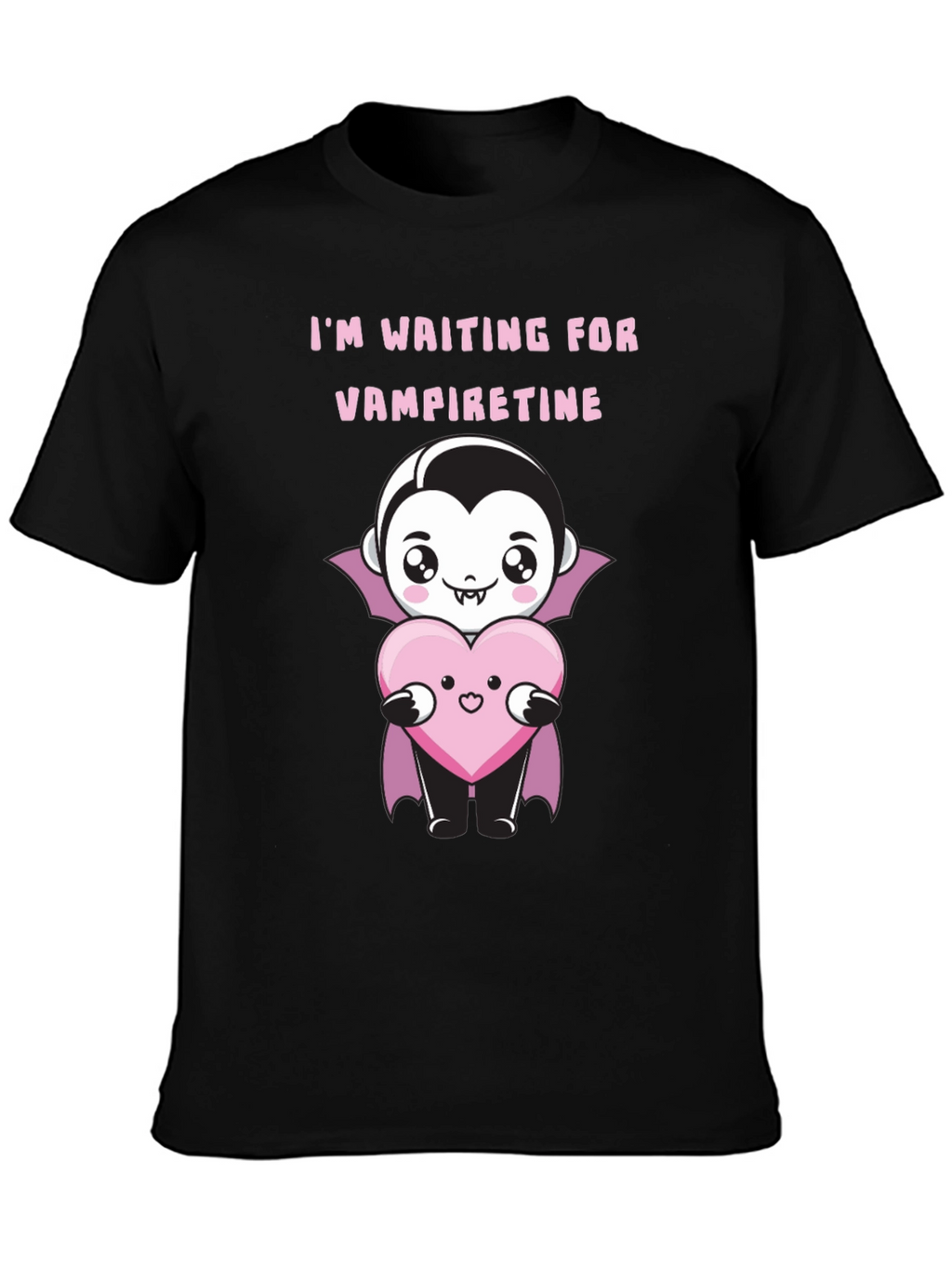 Vampire Valentine T-Shirt - Waiting for Vampiretine