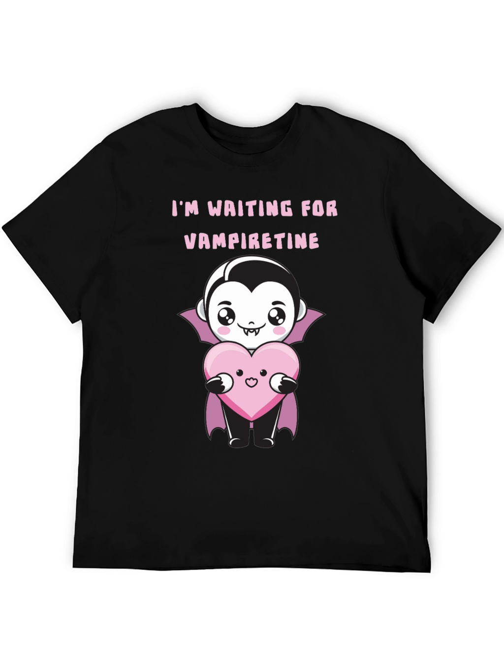 Vampire Valentine T-Shirt - Waiting for Vampiretine