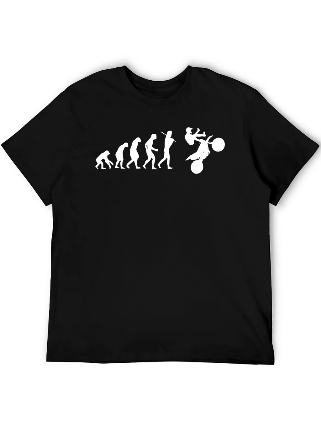 Evolution of Motocross T-Shirt - Black