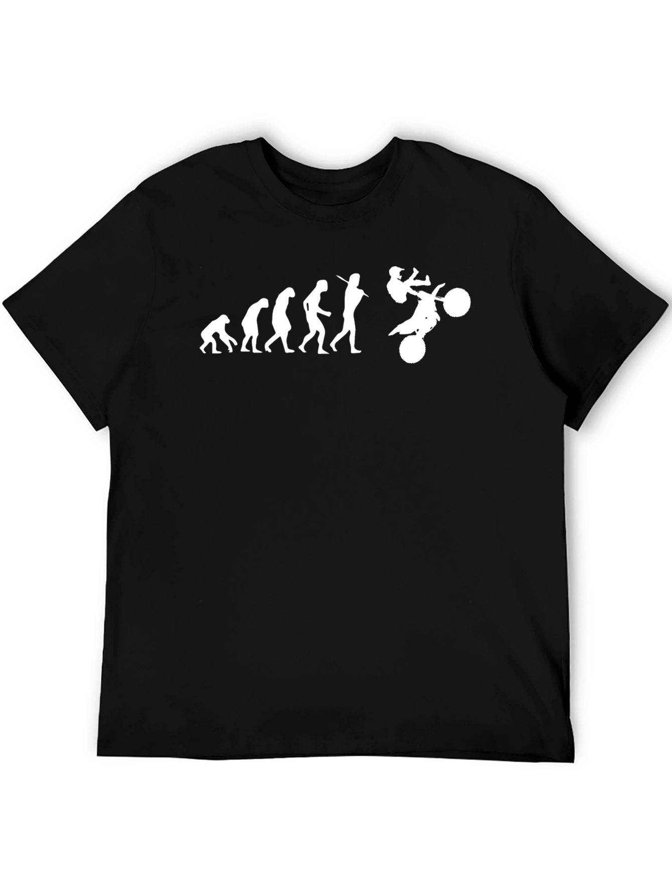 Evolution of Motocross T-Shirt - Black