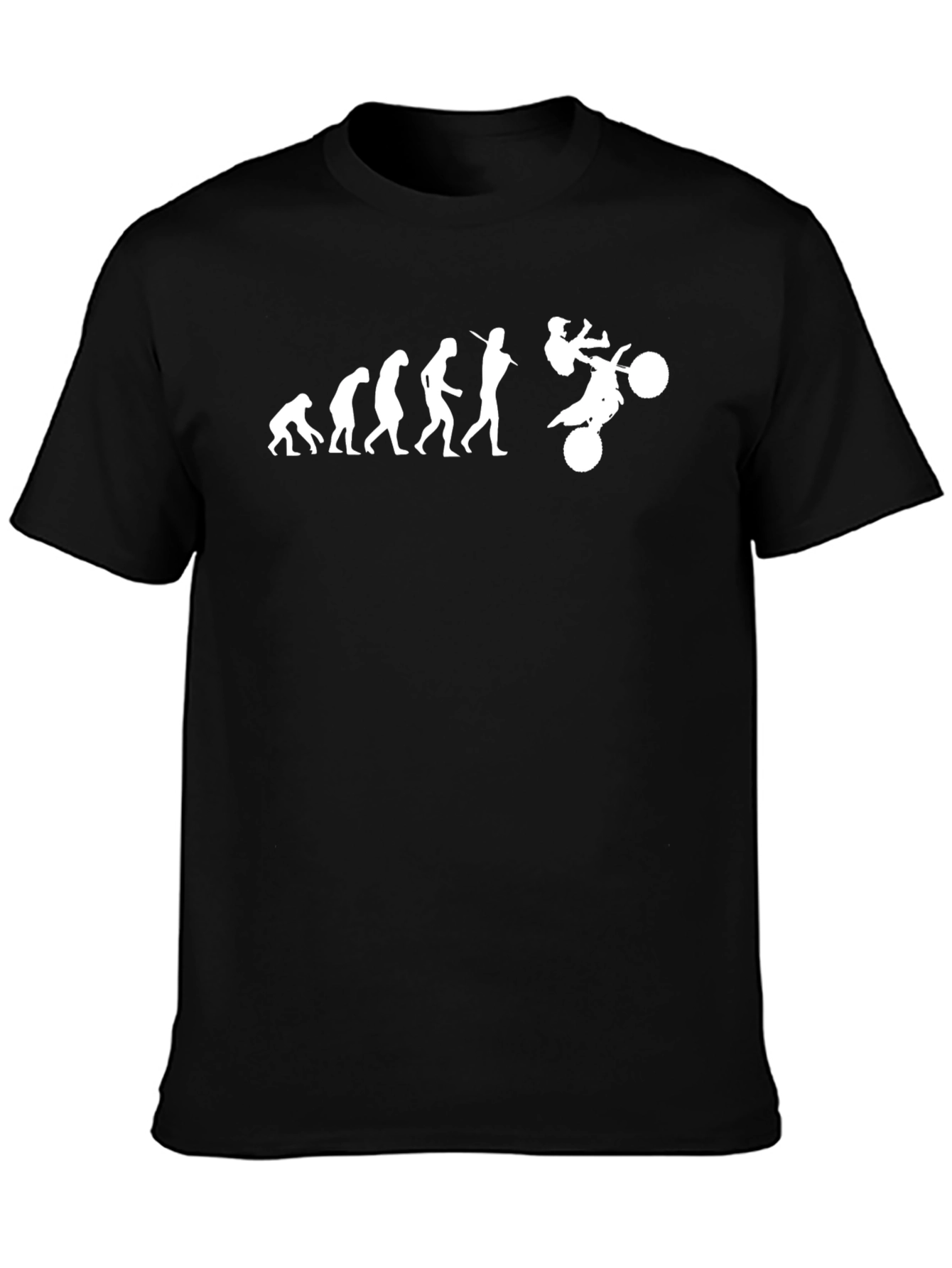 Evolution of Motocross T-Shirt - Black
