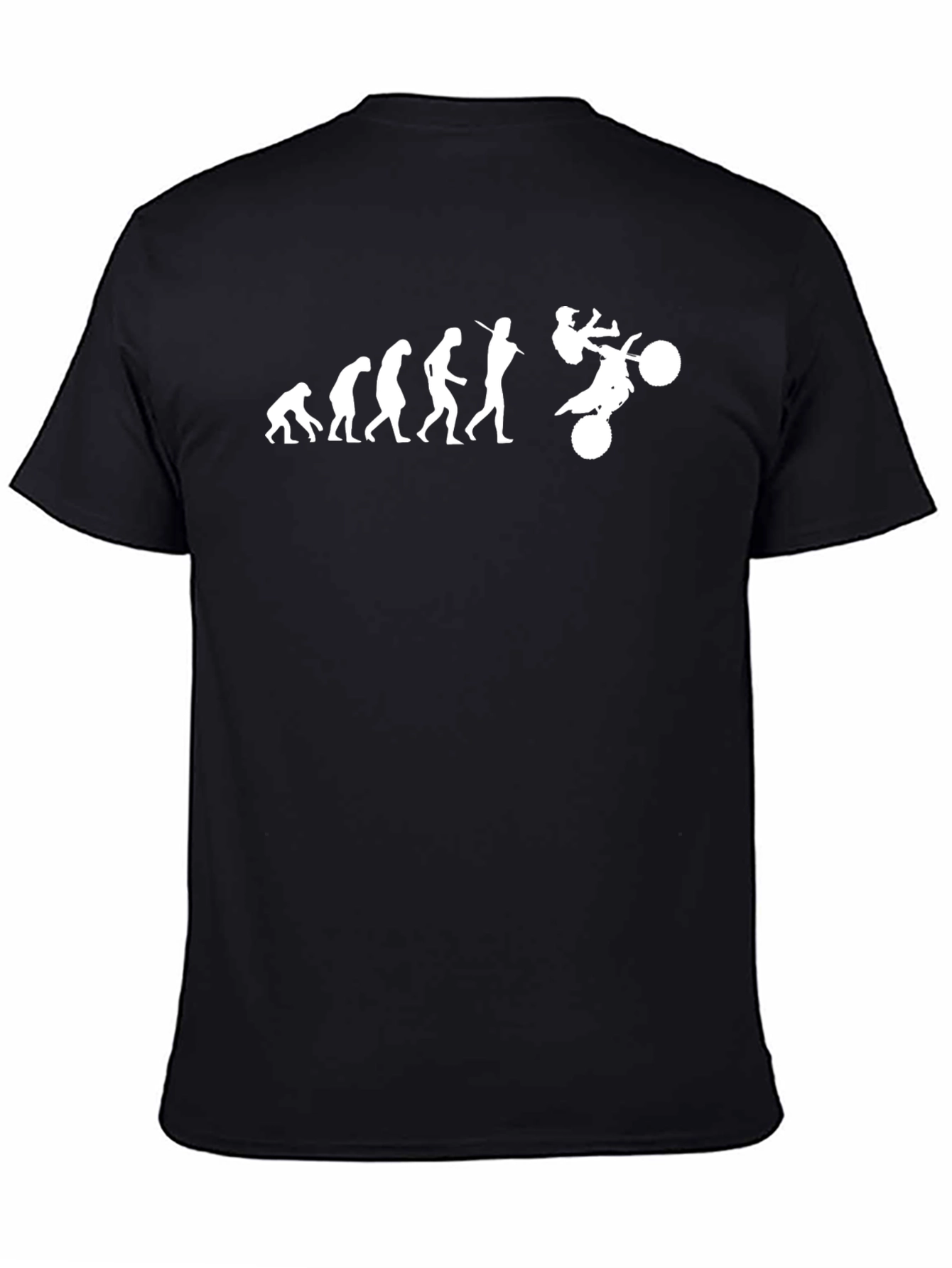 Evolution of Motocross T-Shirt - Black