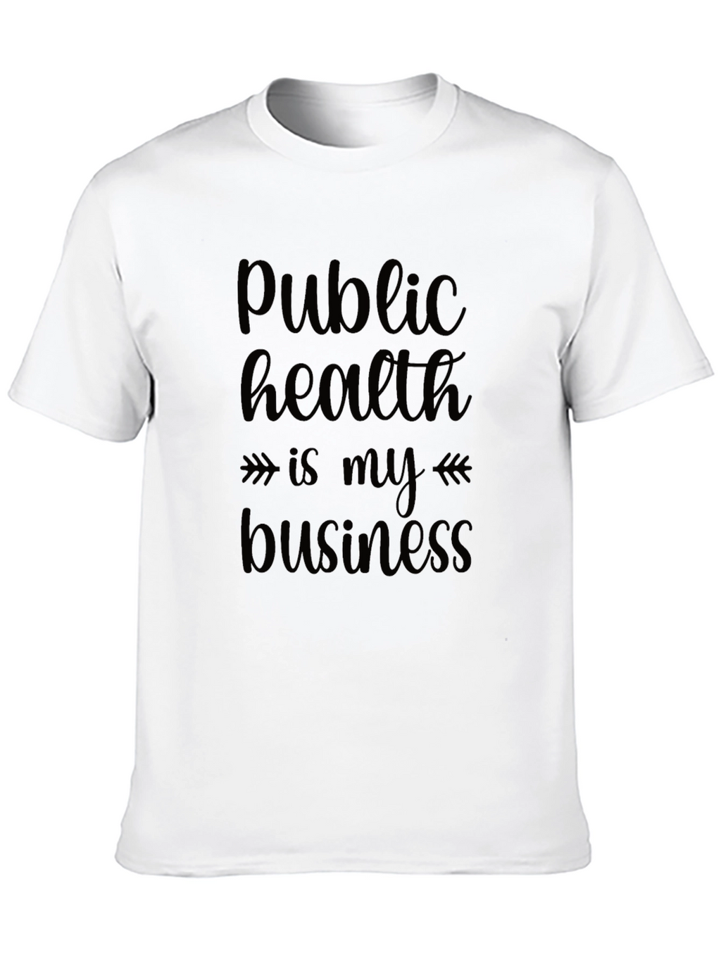 Public Health is My Business Black T-Shirt