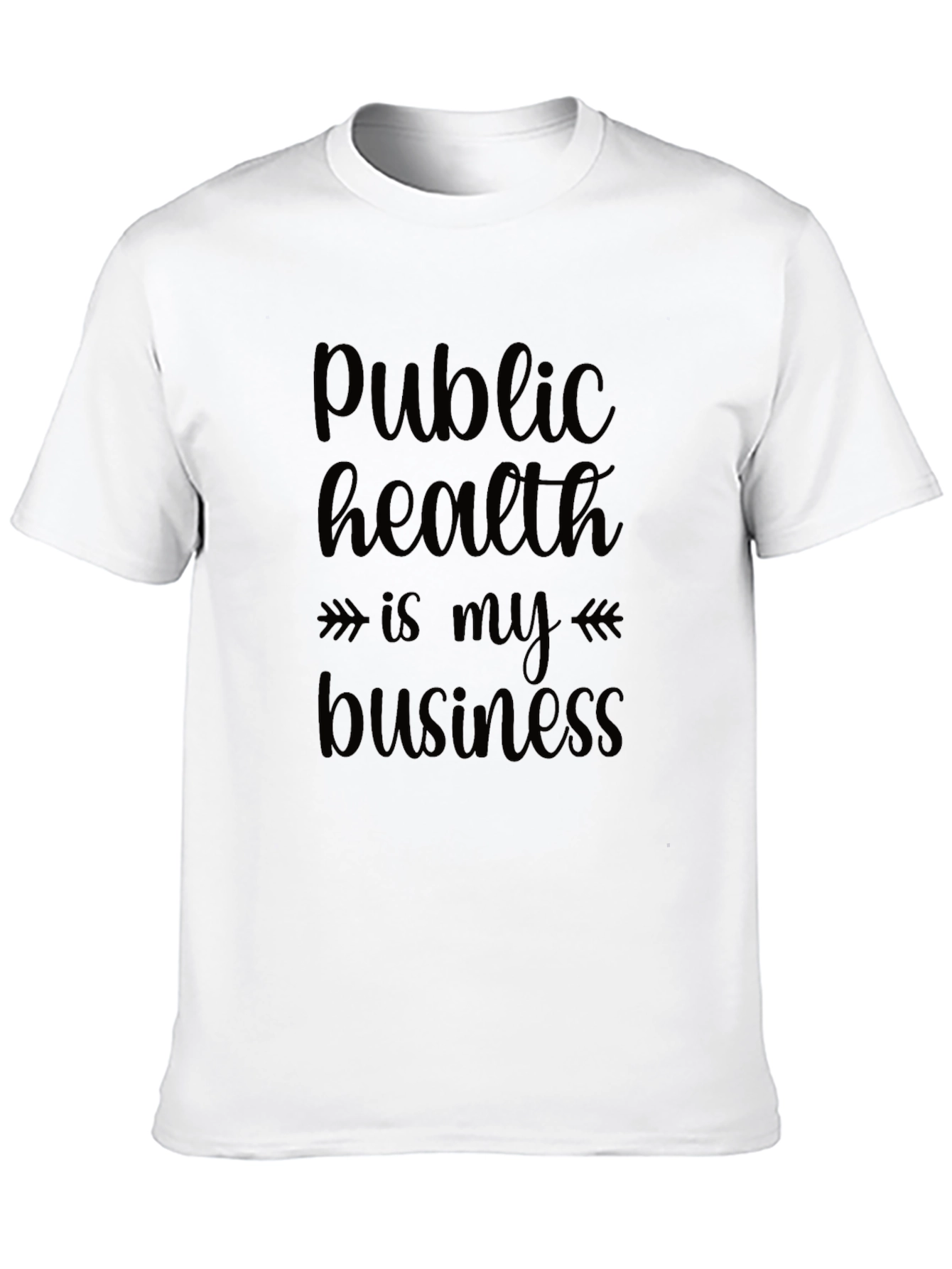 Public Health is My Business Black T-Shirt