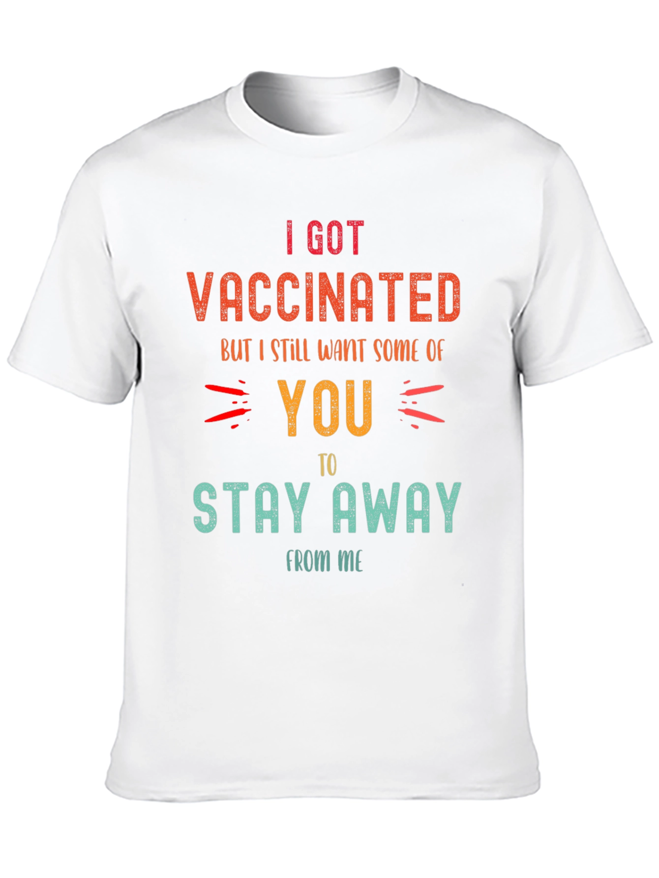 Vaccinated Funny Graphic T-Shirt