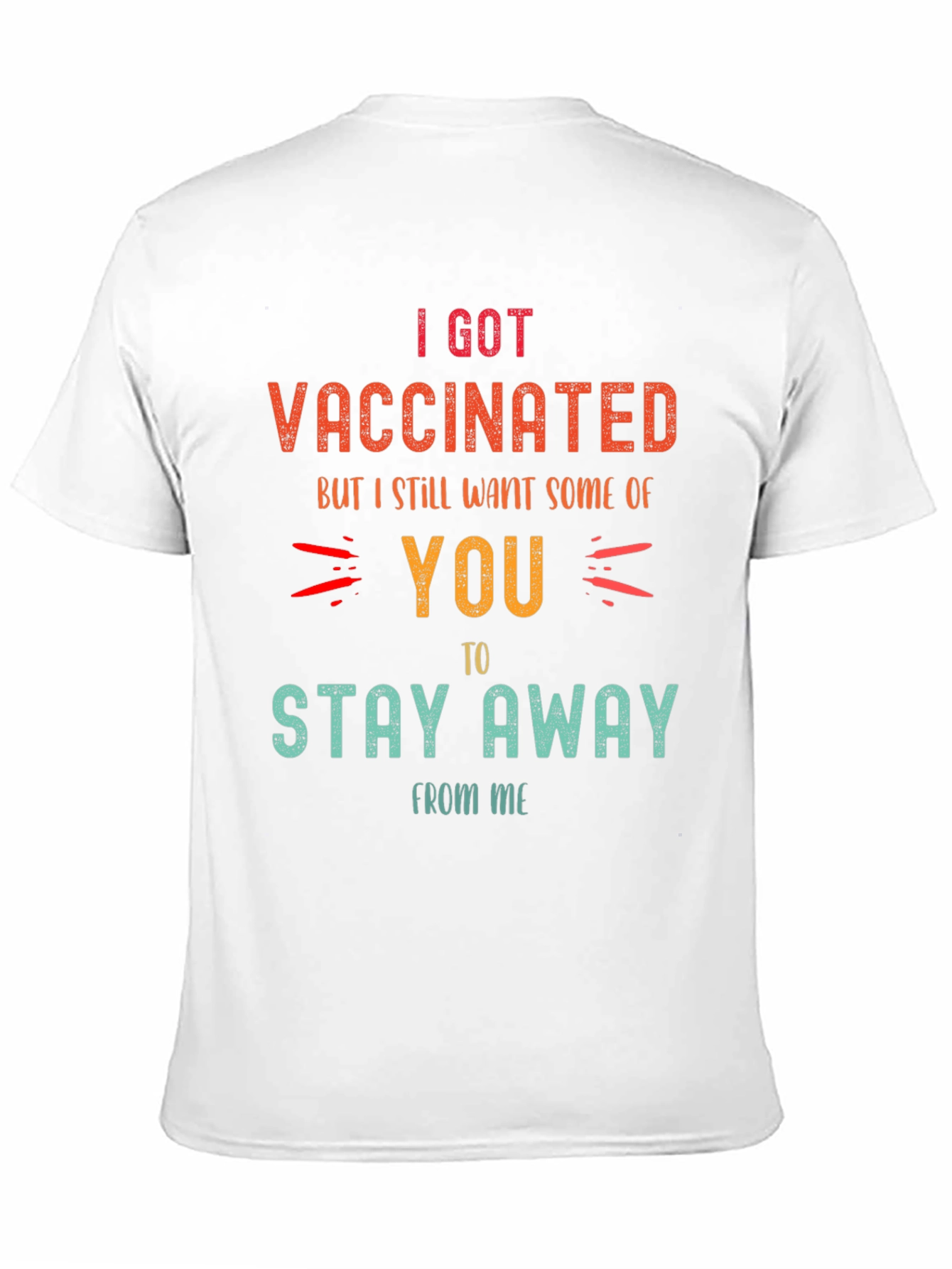 Vaccinated Funny Graphic T-Shirt