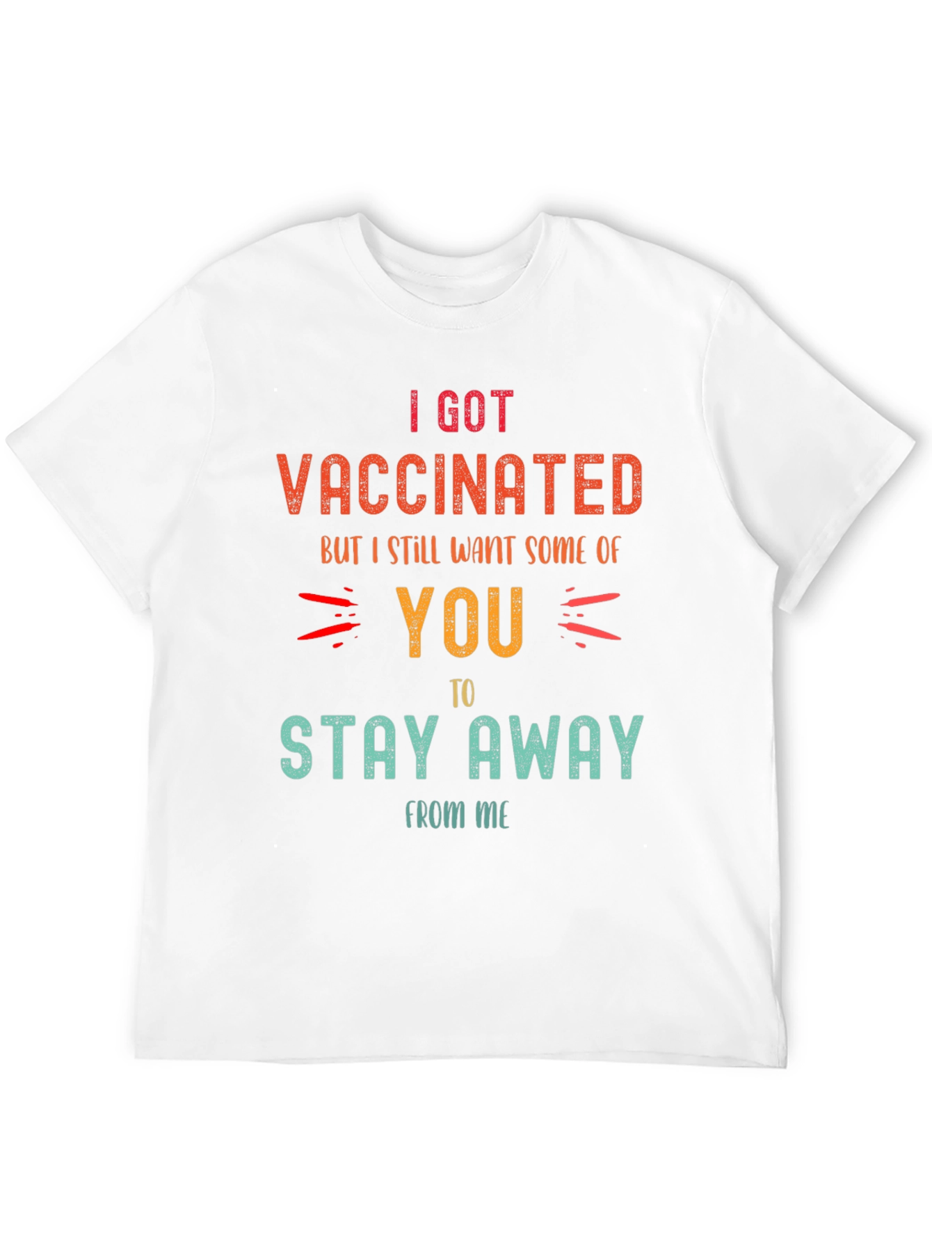 Vaccinated Funny Graphic T-Shirt