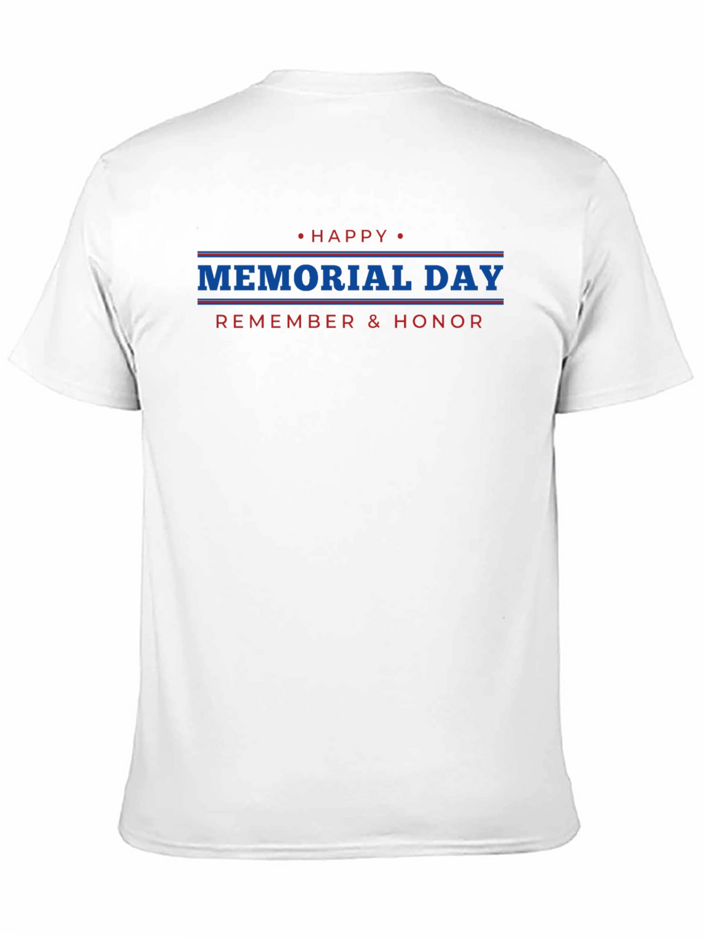 Memorial Day T-Shirt - Remember & Honor