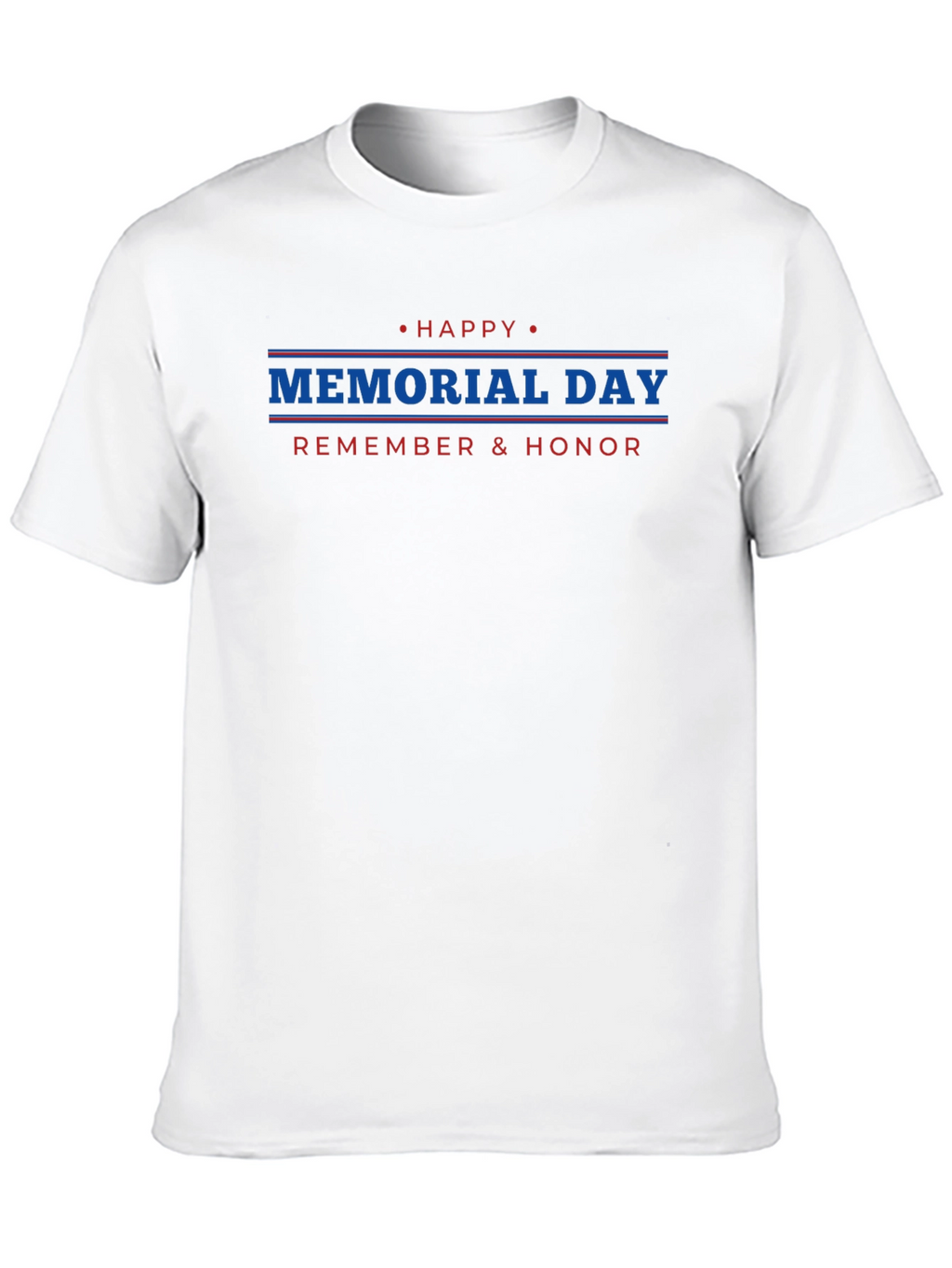 Memorial Day T-Shirt - Remember & Honor