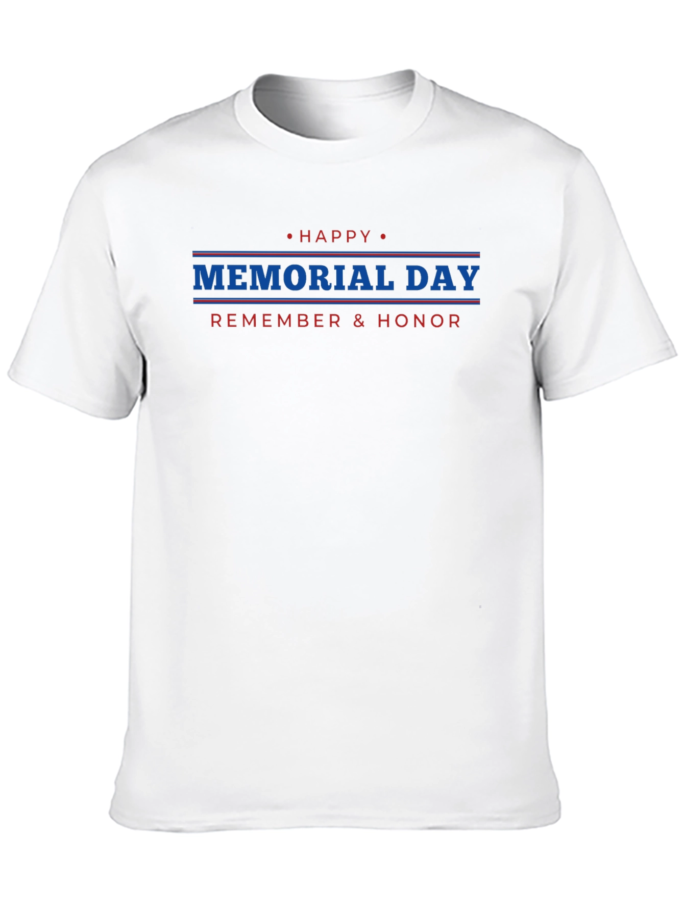 Memorial Day T-Shirt - Remember & Honor
