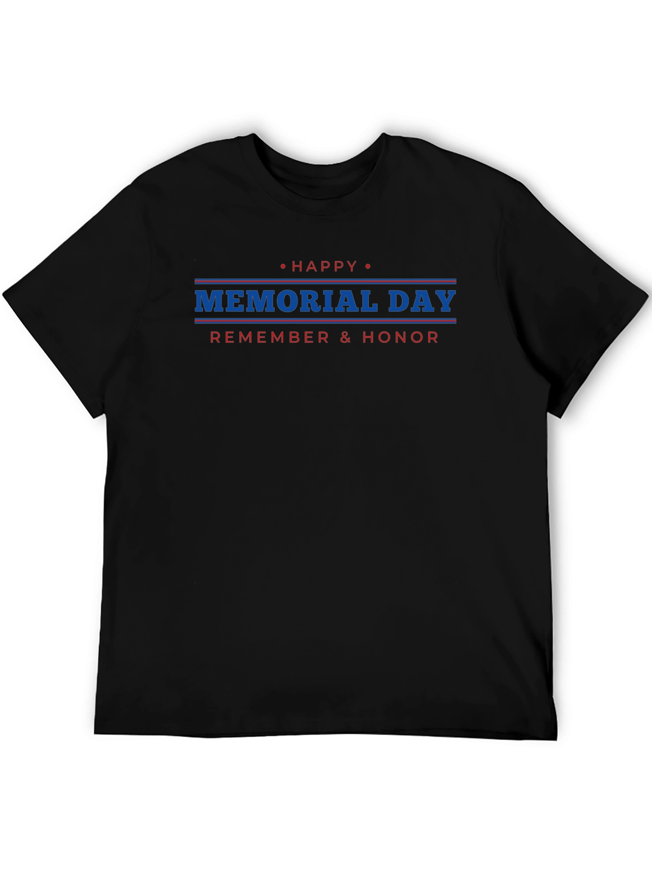 Memorial Day T-Shirt - Remember & Honor