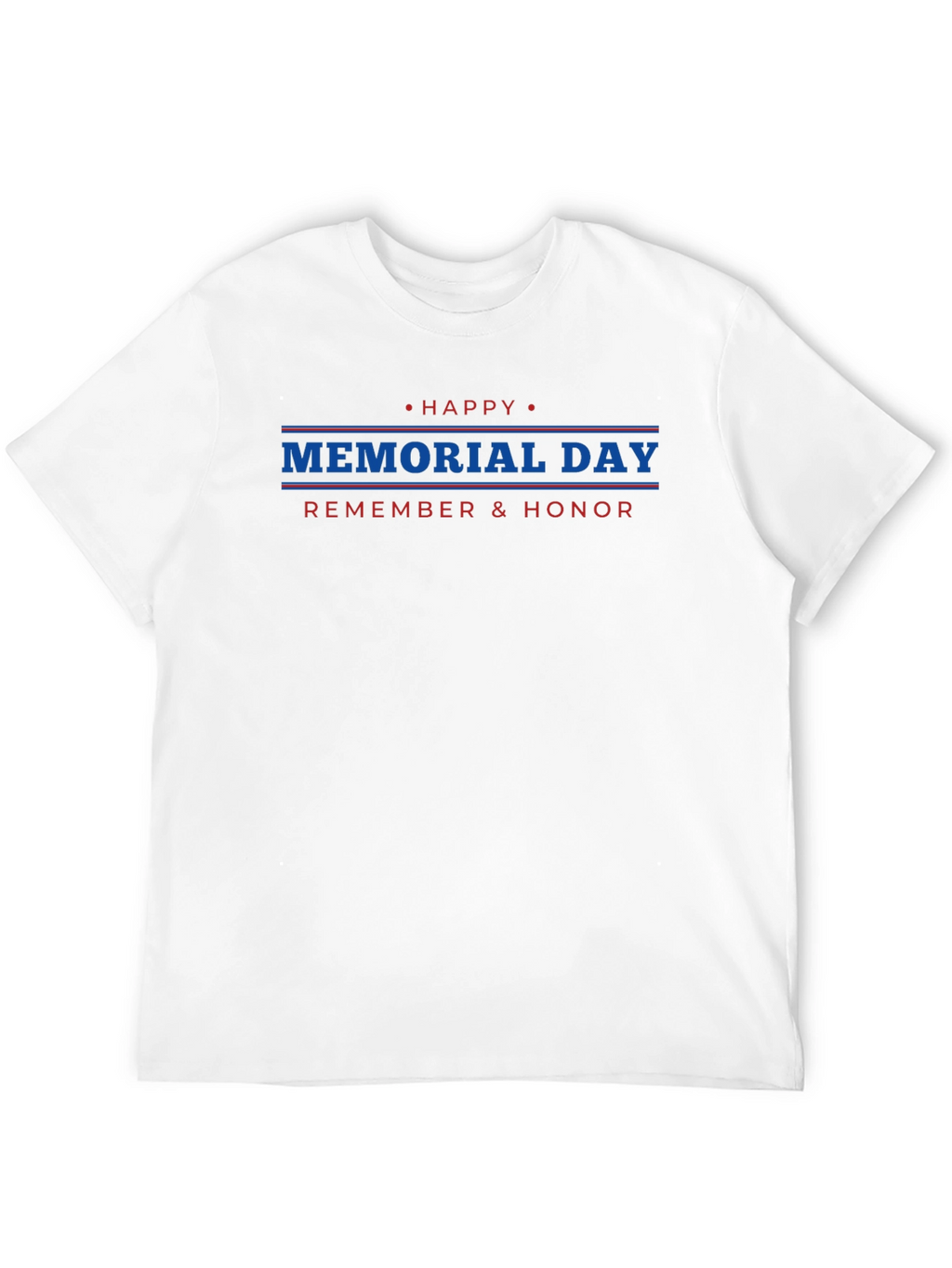 Memorial Day T-Shirt - Remember & Honor