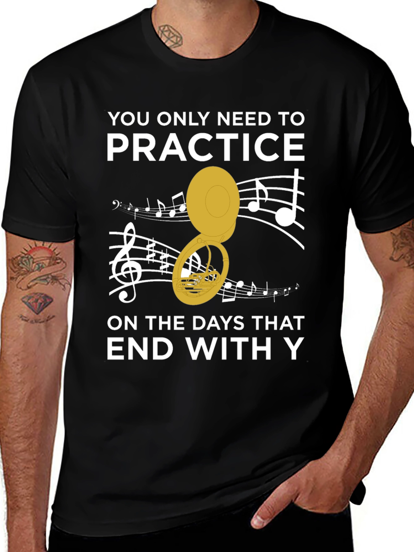 Practice Days T-Shirt: Band & Music Lover Apparel