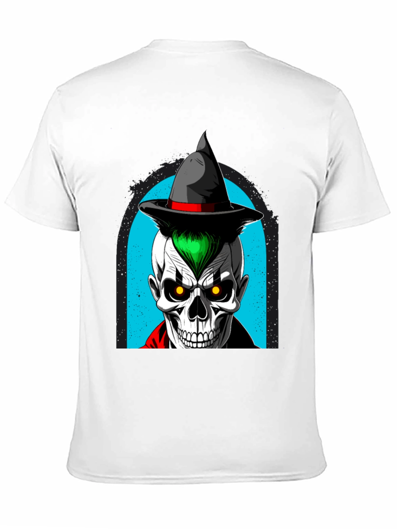 Skull Witch T-Shirt - Halloween Ready