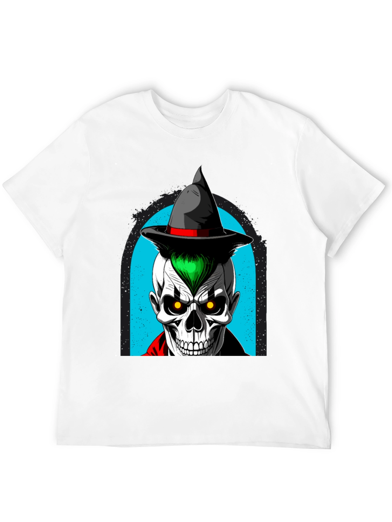 Skull Witch T-Shirt - Halloween Ready