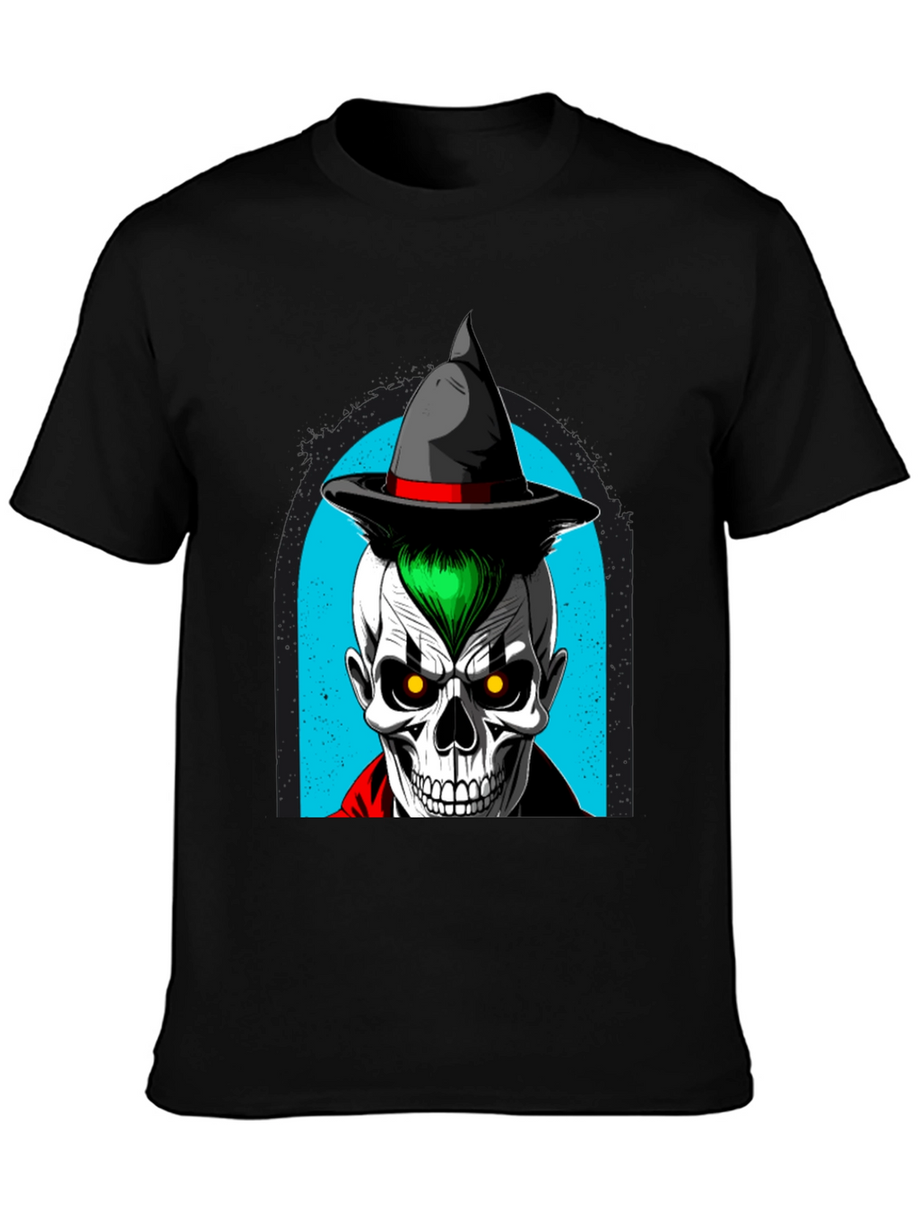 Skull Witch T-Shirt - Halloween Ready